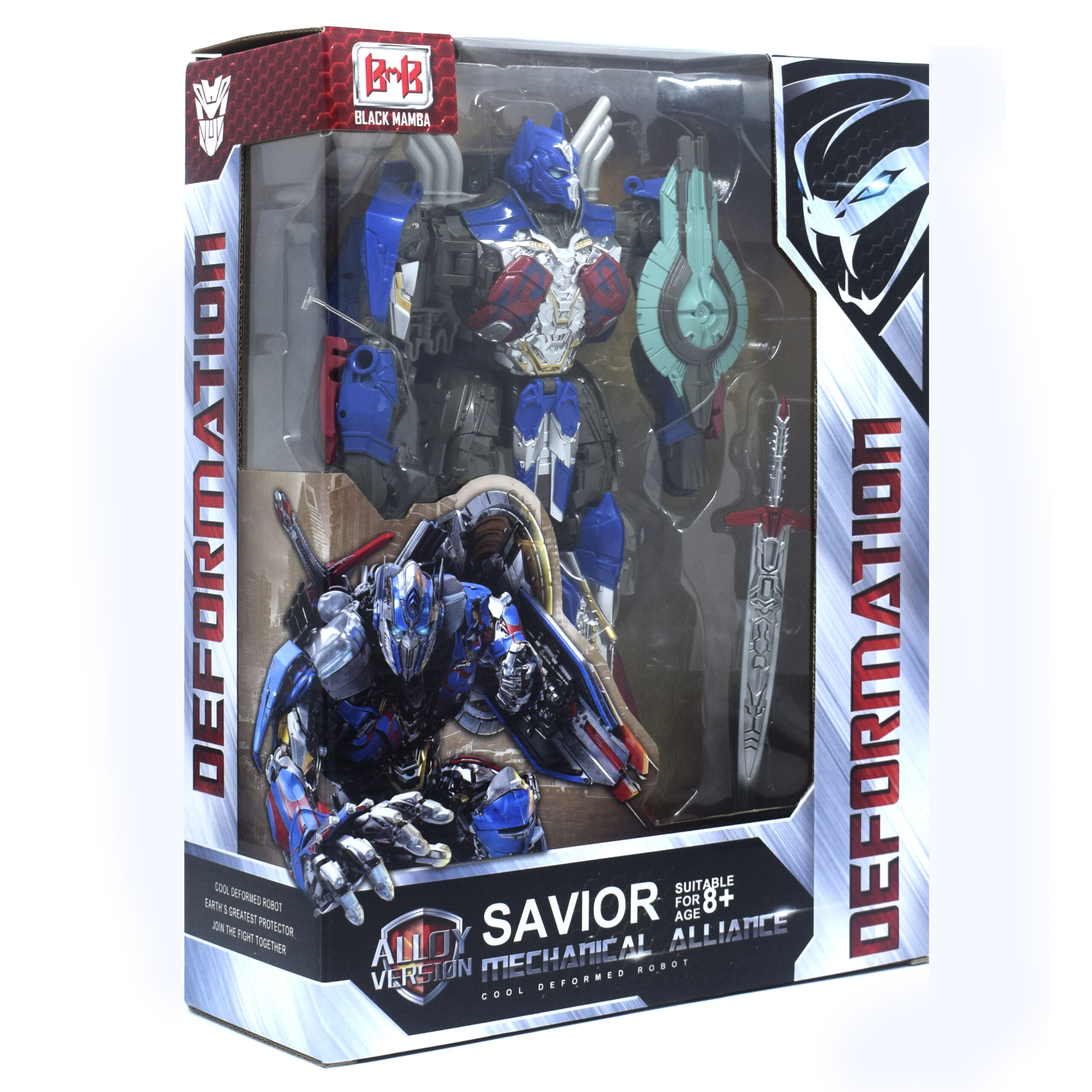 Black Mamba H8001-1 Action Figure, ABS+Alloy, 9 Inch, Age 8Y+ - Image 10