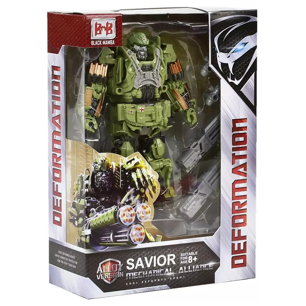 Black Mamba H8001-6 Action Figure, ABS+Alloy, 6.5 Inch, Age 8Y+ - Image 7