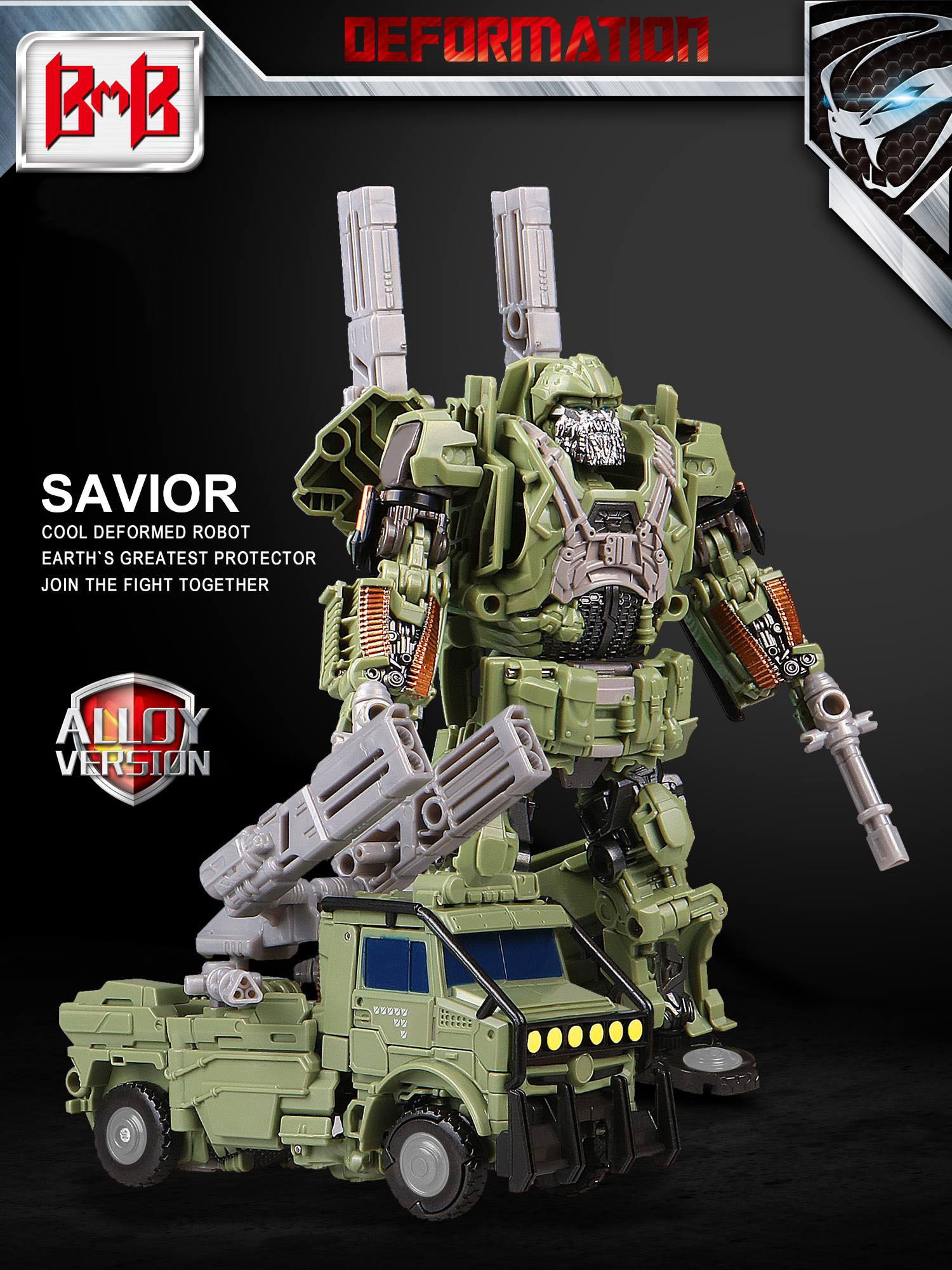 Black Mamba H8001-6 Action Figure, ABS+Alloy, 6.5 Inch, Age 8Y+ - Image 6