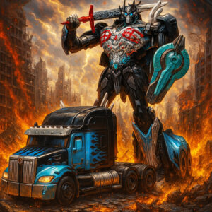 Black Mamba H8001-1B Action Figure, ABS+Alloy, 9 Inch, Age 8Y+