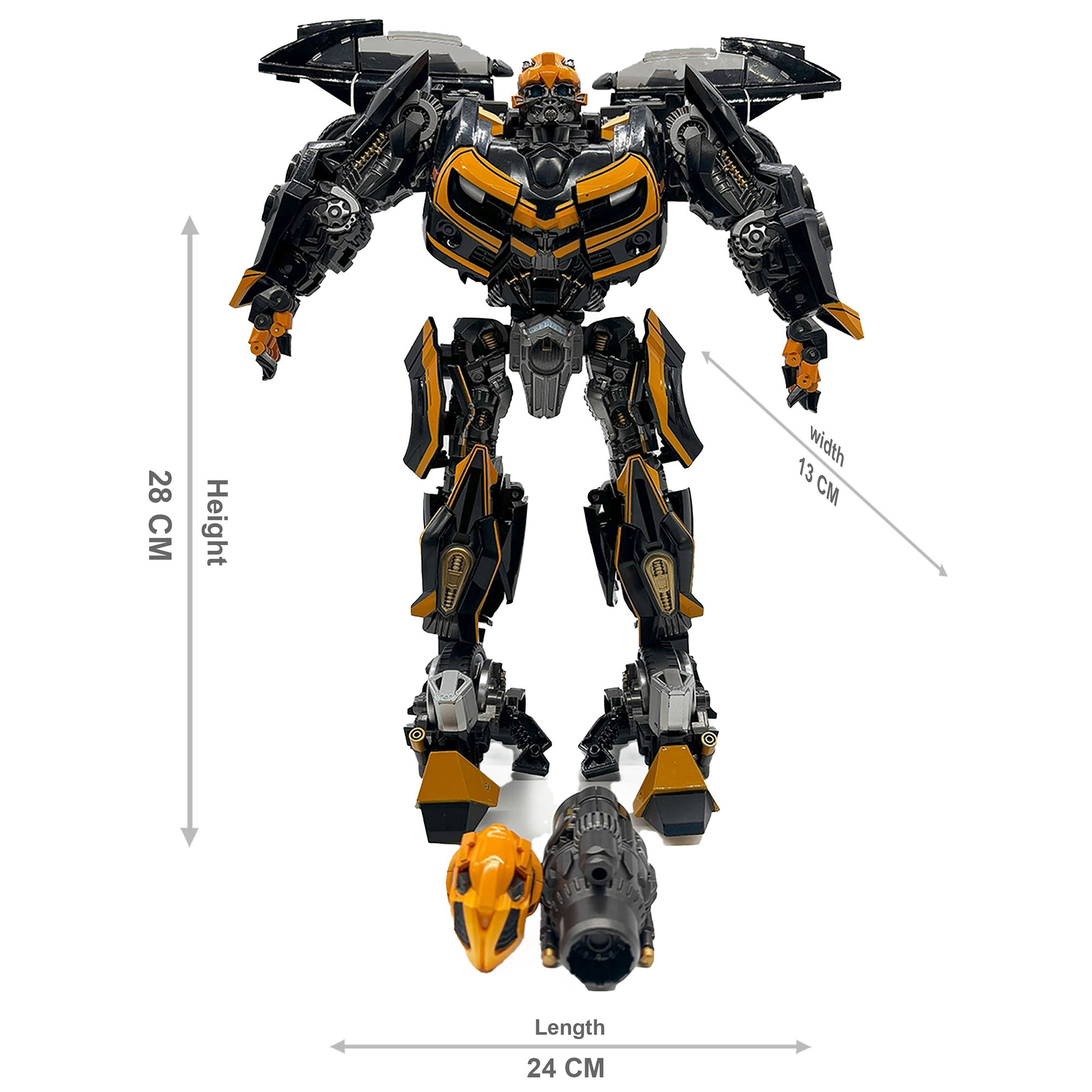 Black Mamba BB-02 Action Figure, Oversized, ABS+Diecast, 12 Inch, Age 16Y+ - Image 7